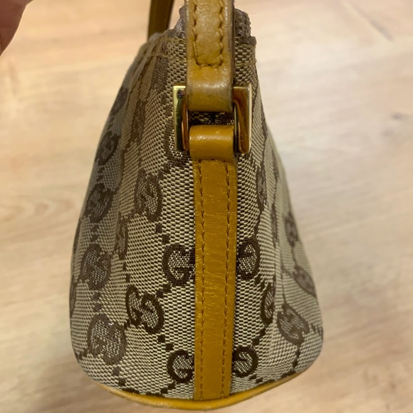 Gucci Authentic Pre-loved GG Monogram Canvas Pochette Boat Bag ✨Price Firm✨ - Picture 8 of 12